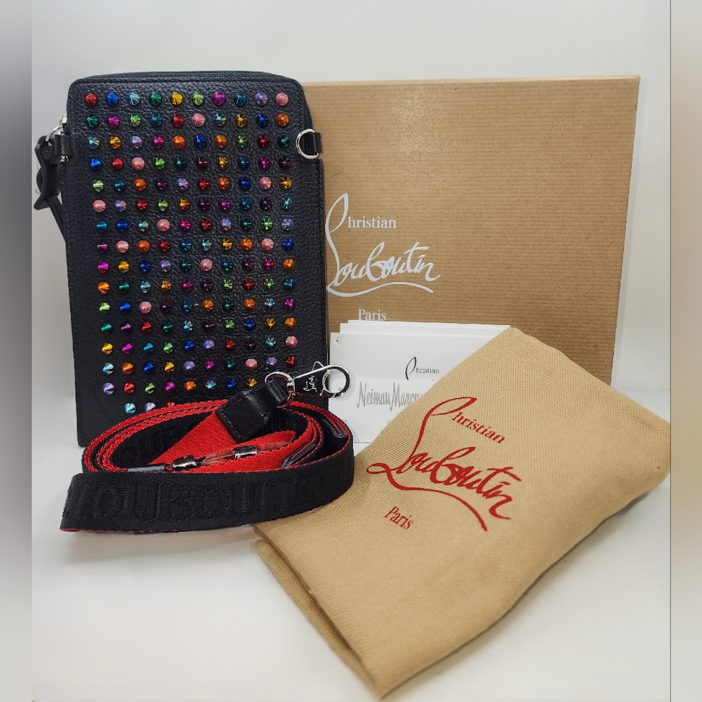 New. Christian Louboutin. Cell phone crossbody